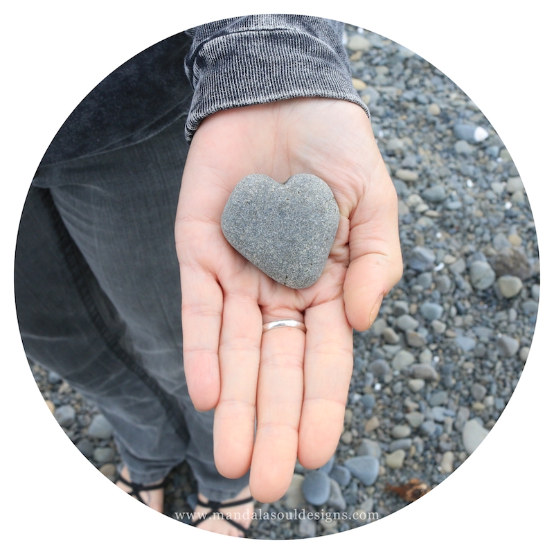 Heart Rock || Mandala Soul Designs