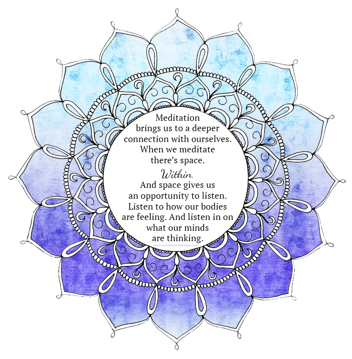 Meditation Mandala || Mandala Soul Designs