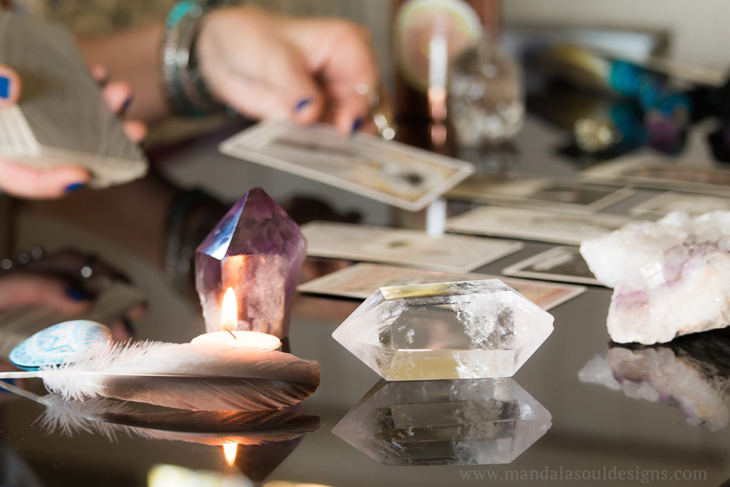 Tarot & Divination || Crystals, Tarot Cards, Tarot Reading || Mandala Soul Designs