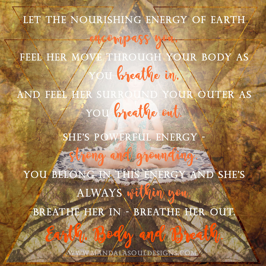 Earth, Body & Breath - A Grounded & Calming Meditation || Mandala Soul Designs