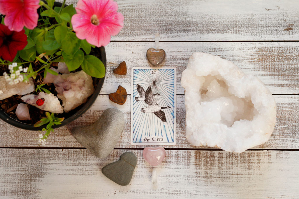 Lovers Tarot Card - The Unknown Tarot Deck || Mandala Soul Designs
