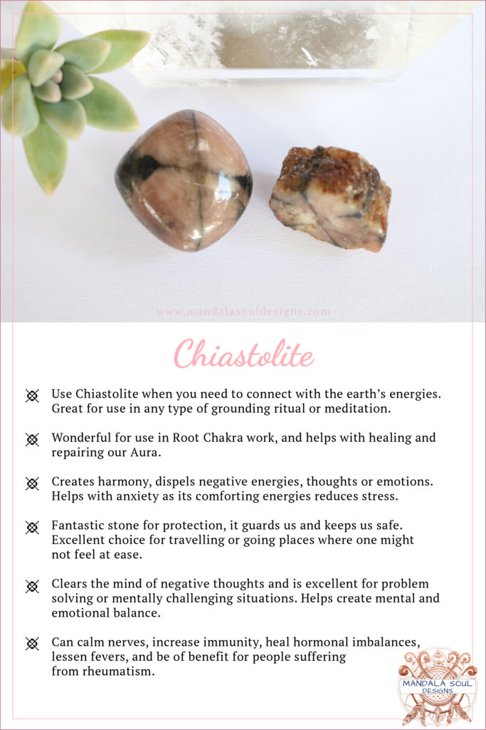Chiastolite - Stone of Calm & Grounding
