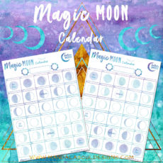 MAGIC MOON CALENDAR || A FREE MONTHLY WORKSHEET - Conjure Your Soul's ...