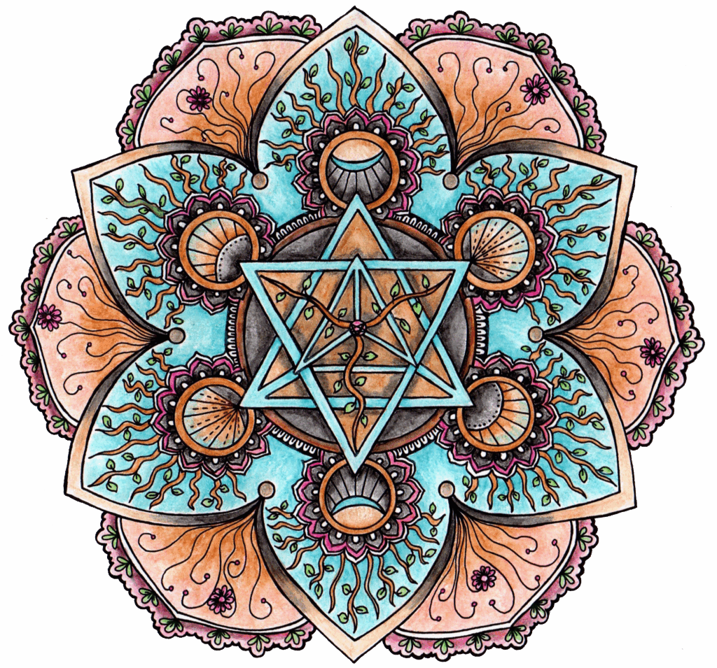 EARTH STAR CHAKRA PRINTS, STICKERS AND MORE